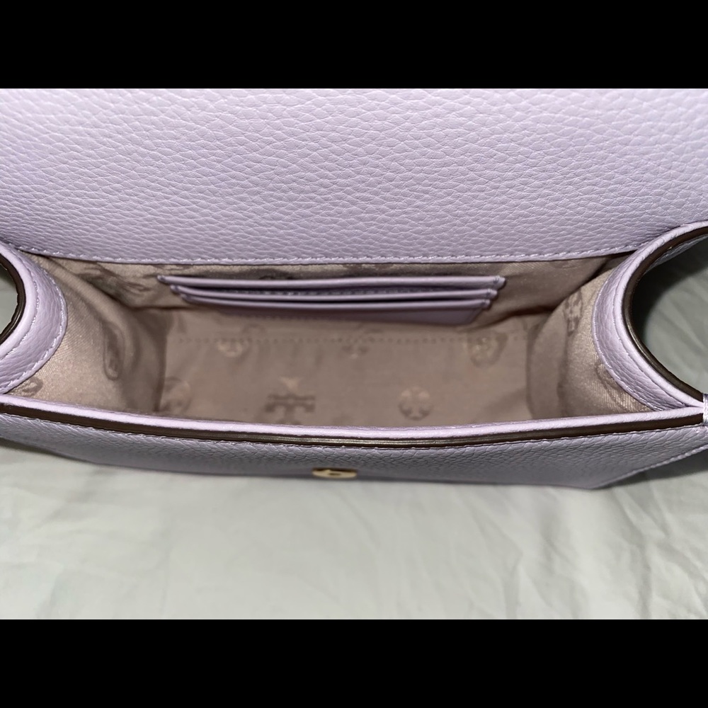 Tory Burch Robinson Leather Chain Crossbody - Picture 5 of 7